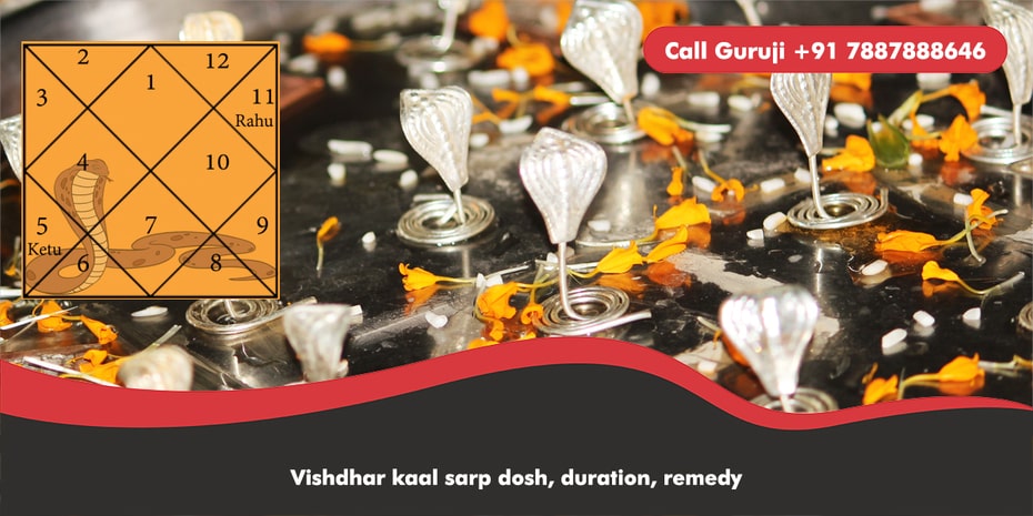 Vishdhar kaal sarp dosh, duration, remedy