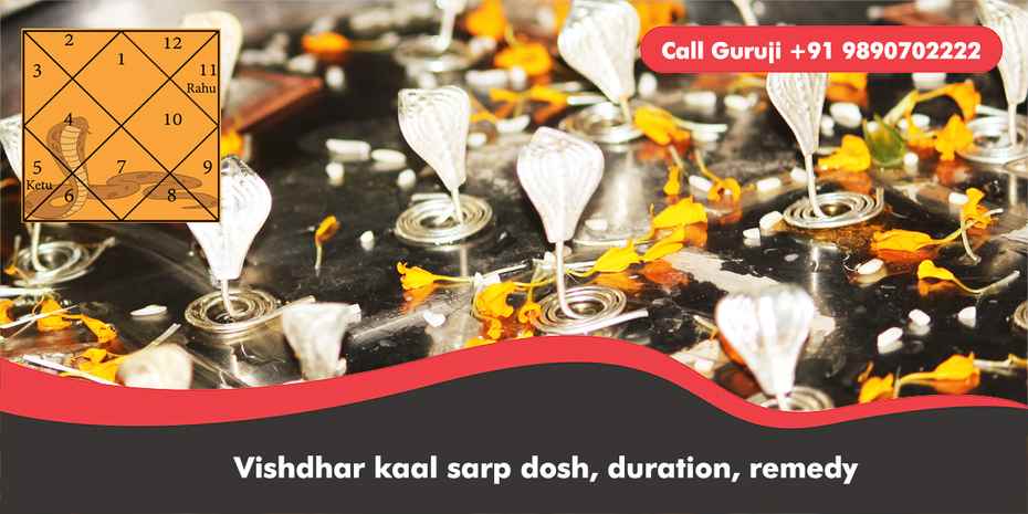 Vishdhar kaal sarp dosh, duration, remedy