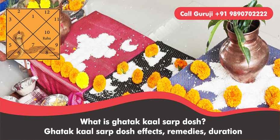 What is ghatak kaal sarp dosh? Ghatak kaal sarp dosh effects, remedies, duration