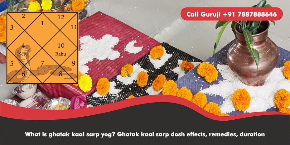 Ghatak kaal sarp dosh effects, remedies, duration