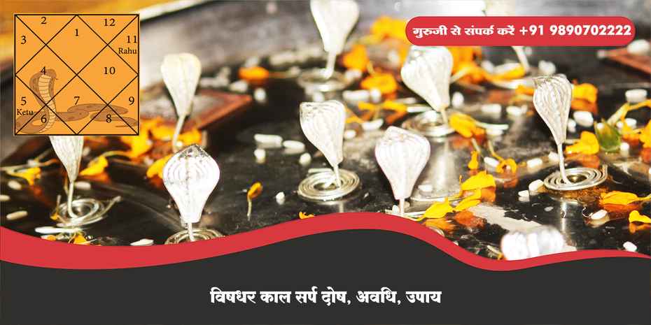 विषधर काल सर्प दोष, अवधि, उपाय