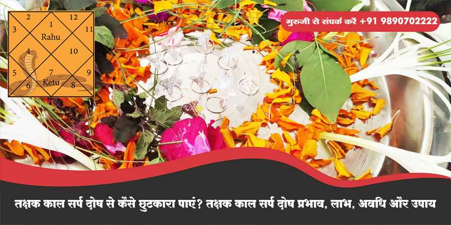 तक्षक काल सर्प दोष से कैसे छुटकारा पाएं? तक्षक काल सर्प दोष प्रभाव, लाभ, अवधि और उपाय