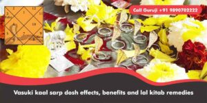 Vasuki kaal sarp dosh effects, benefits and lal kitab remedies