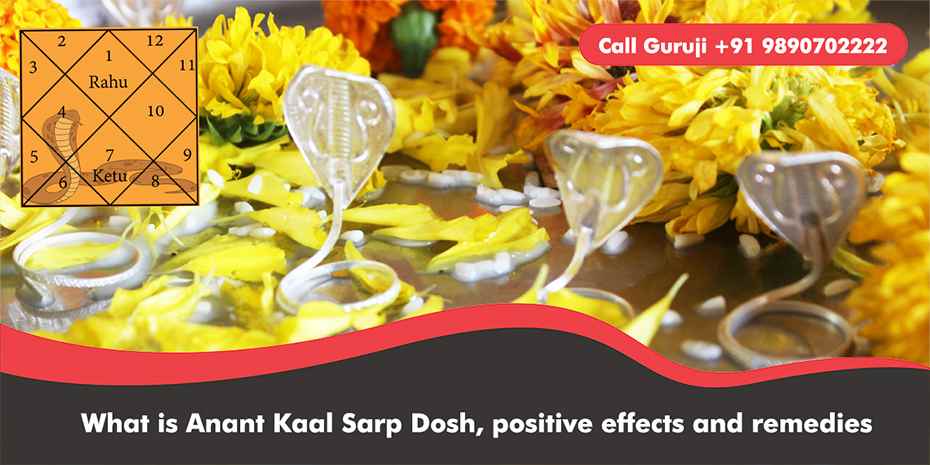 What is Anant Kaal Sarp Dosh, positive effects and remedies