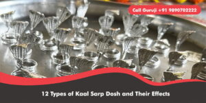 12 Types of Kaal Sarp Dosh and Their Effects
